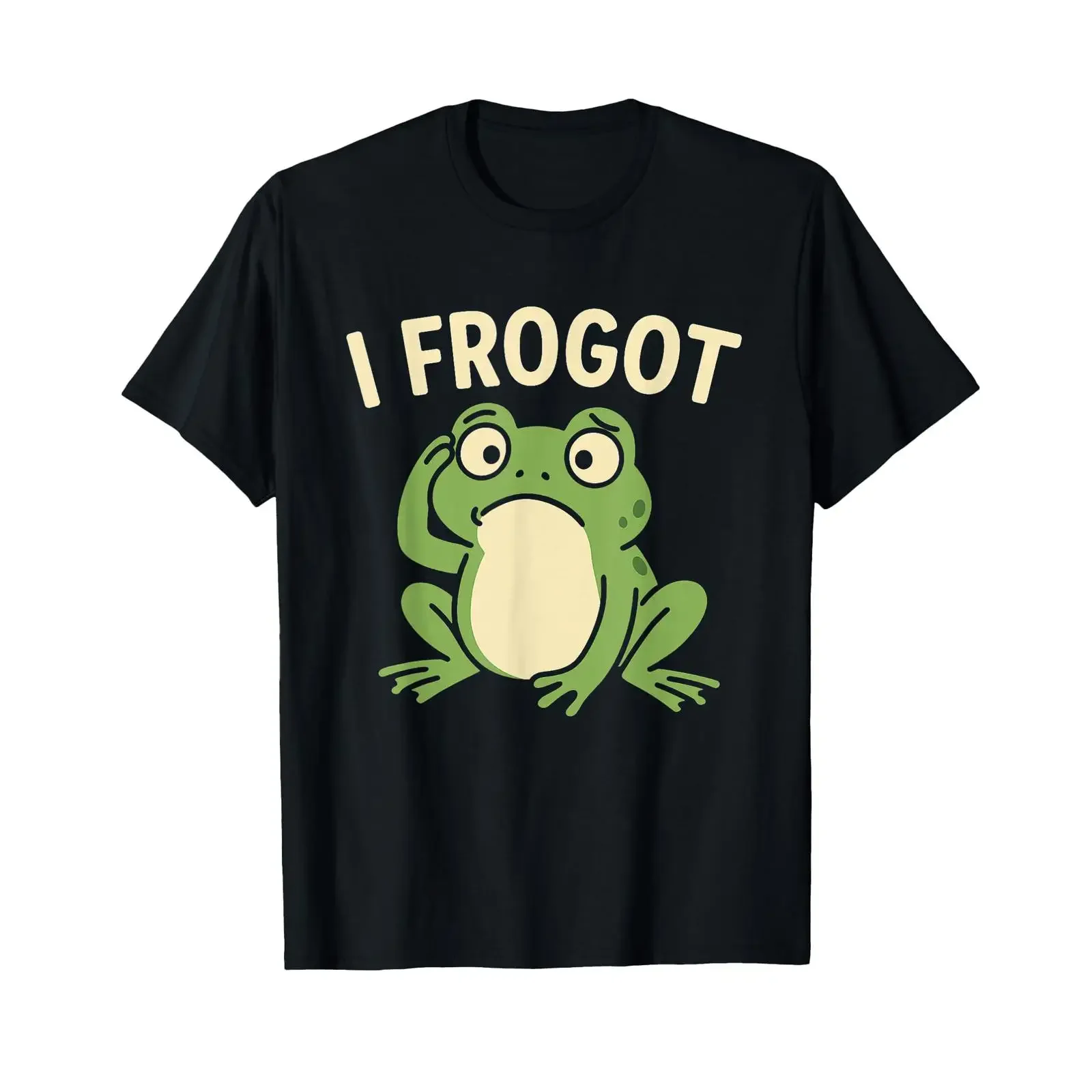 I Frogot Lustiger Cartoon Frosch für Tierliebhaber T Shirt vintage Washed Stylish graphic Soft Unisex designer clothes fashion
