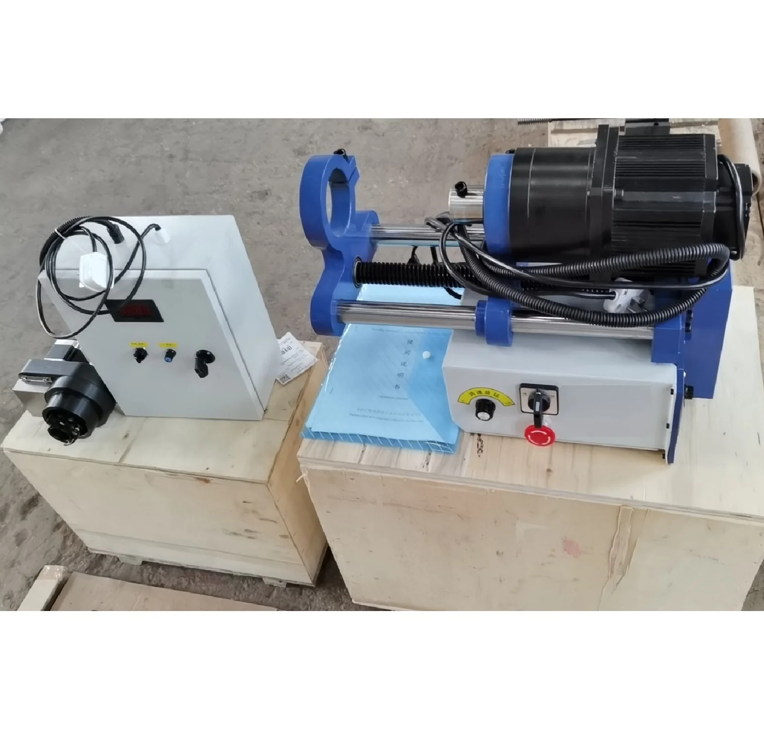 XDEM NC 2 In 1 Portable Line Boring Machine Auto Bore Welding Machine XDS-40 Gear Drive Servo Motor Excavator Repair