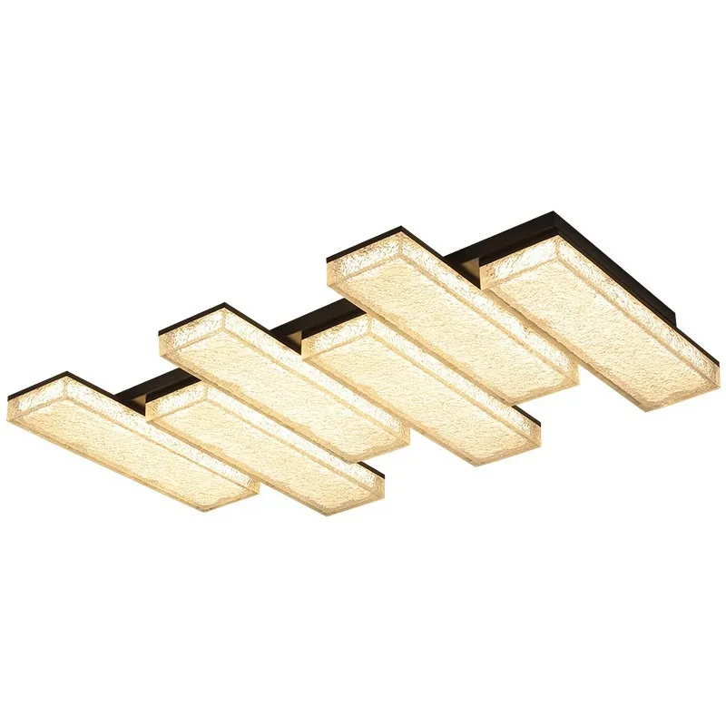 

Mid-Century Style High-end Living Room Main Lamp Creative Light Luxury Villa Hall Eye Protection Simple Decoration Ceiling Light