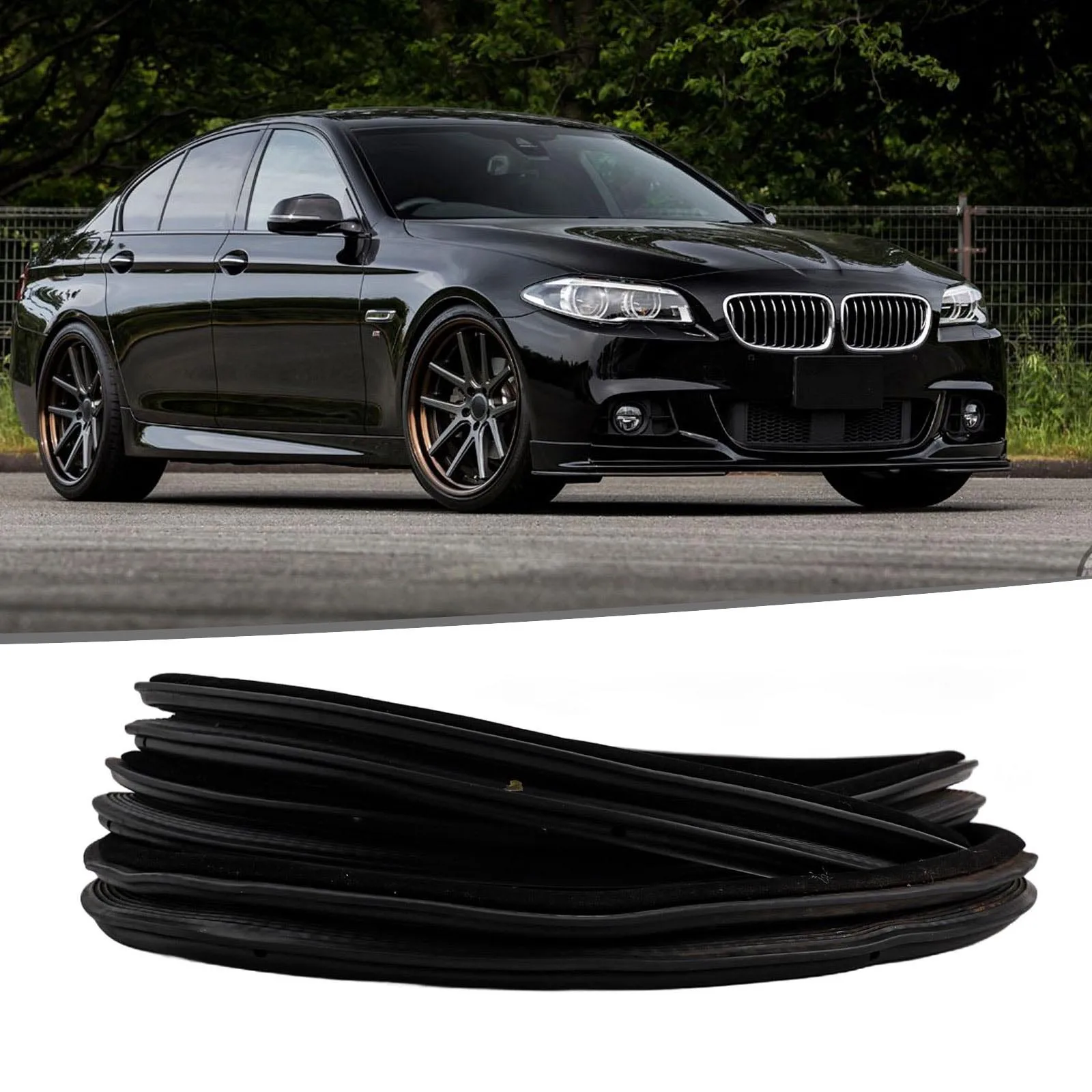 Front Door Rubber Sealing Strip Seal Replacement for BMW 5 Series For F10 F18 LCI 51727278503 for Front Door Left and Right