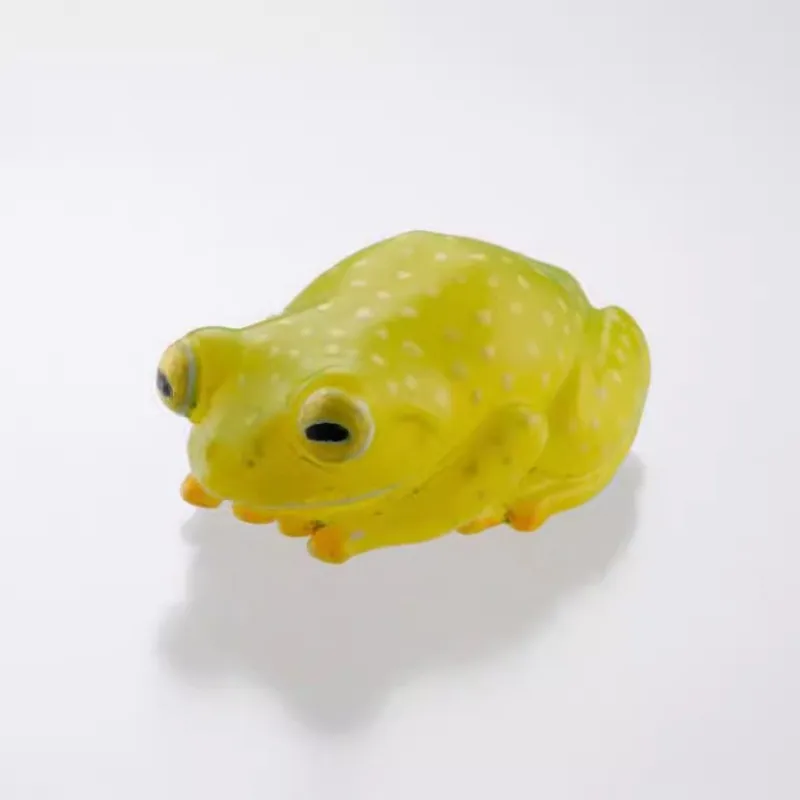 Originale Gashapon Kawaii Cute Anime Rana Caibuensis Agalychnis Callidryas Frog Figure Gachapon Capsule Toys creatività regalo