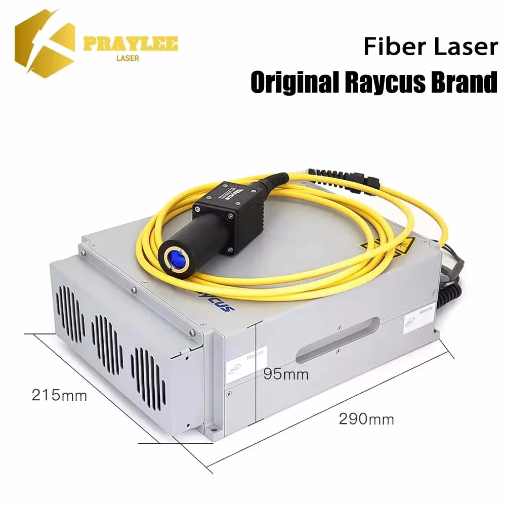 Praylee Original Raycus 20W 30W 50W 100W Fiber Laser Source for Fiber Laser Marking Machine RFL-P20QS RFL-P30QB 50W-RFL-P50QB