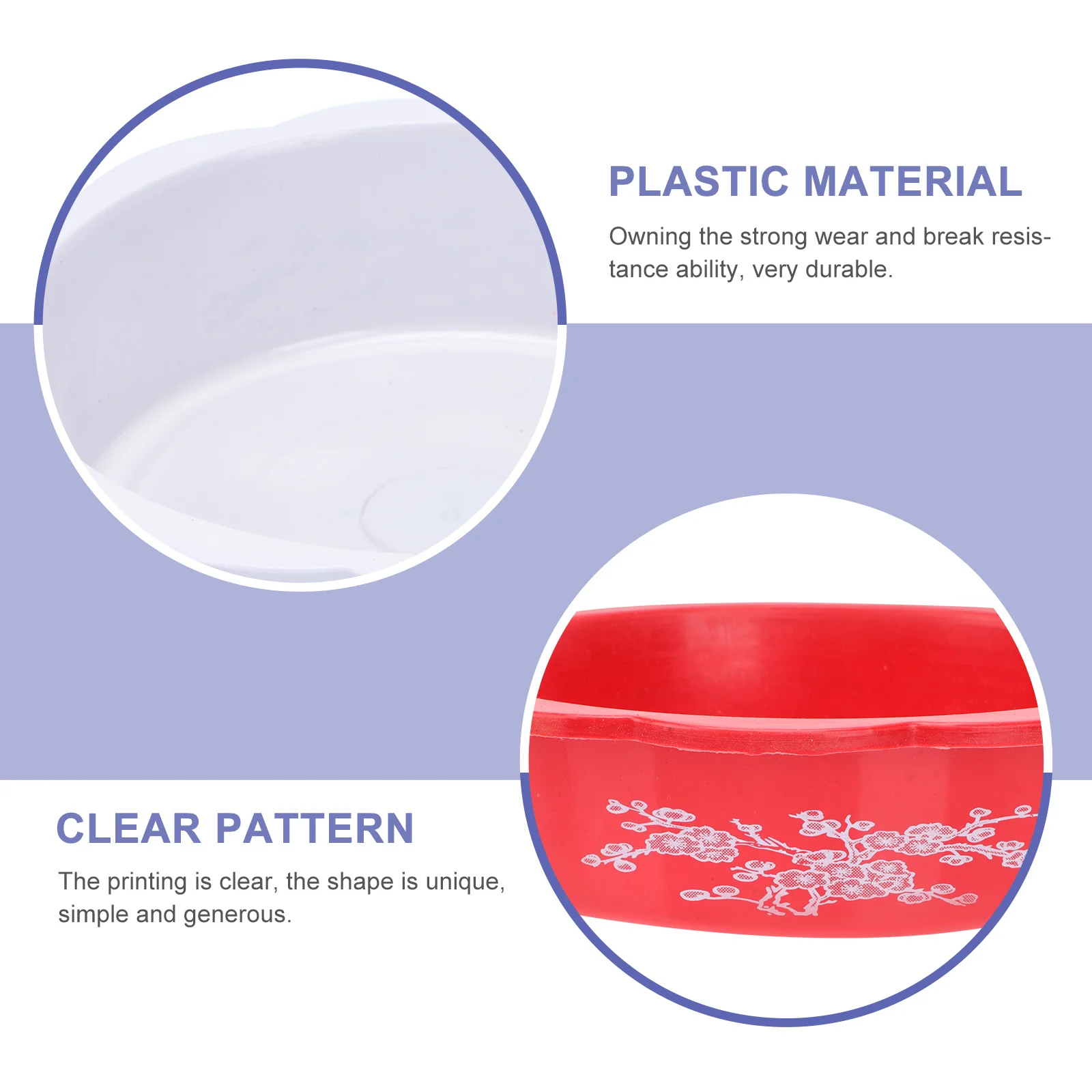 

10pcs Water Lily Planting Bowls Daffodil Planting Pot Hydroponics Flowerpot For Home Garden Narcissus Planter Plastic Flowerpots