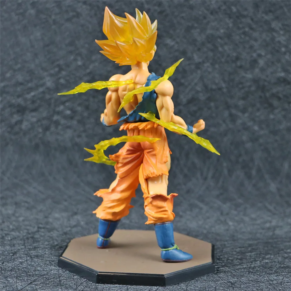 17cm Anime Dragon Ball Z Son Goku Super Saiyan Figure Goku DBZ PVC Action Figure Statue Collection Model Kids Toys Doll Gifts