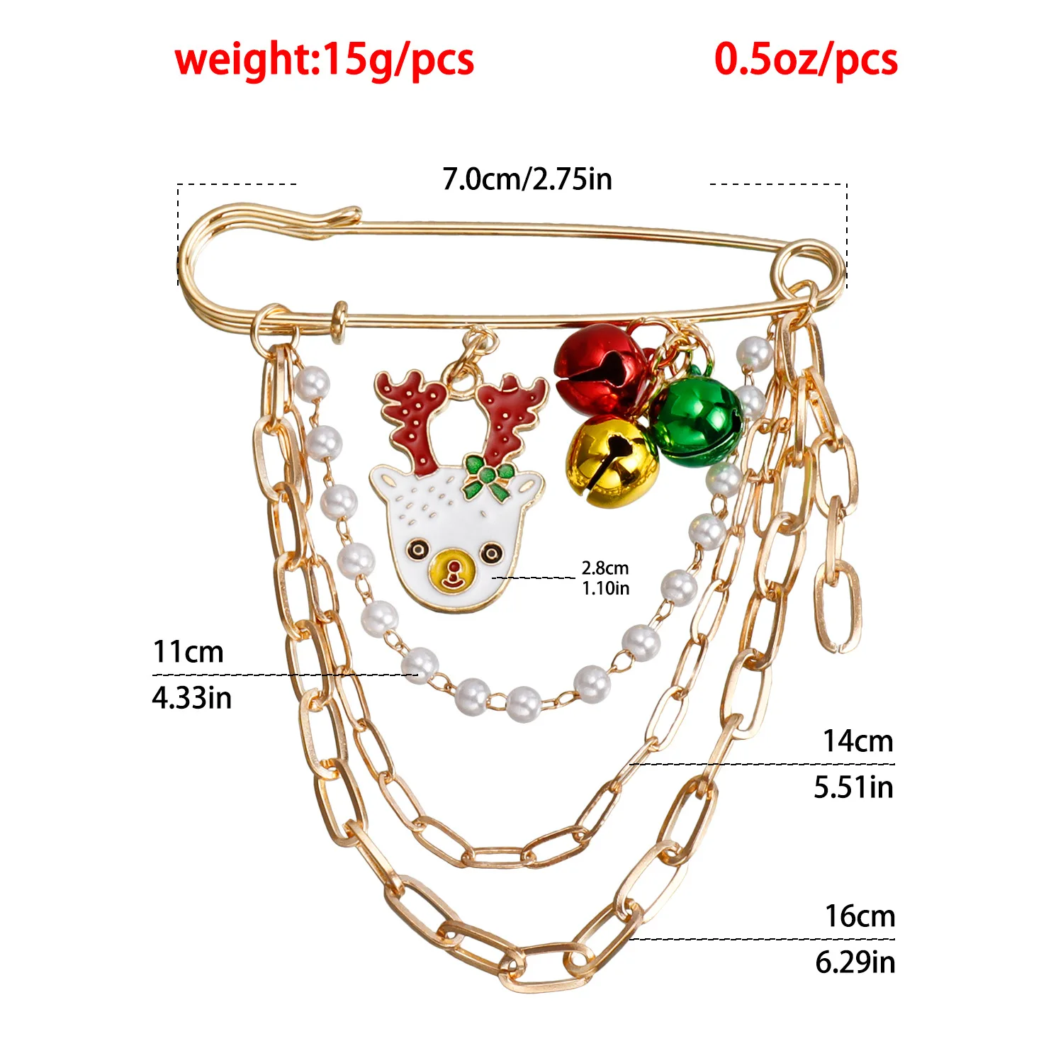 جديد عيد الميلاد سانتا كلوز ثلج المعلقات بروش شارة عيد الميلاد التلبيب دبوس السنة الجديدة حفلة مجوهرات هدايا للنساء الرجال الاطفال 2026 #5