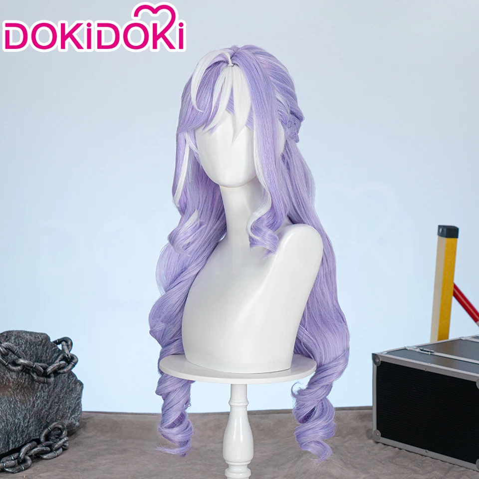 Vivian Wig Game Cosplay Purple 80cm Synthetic