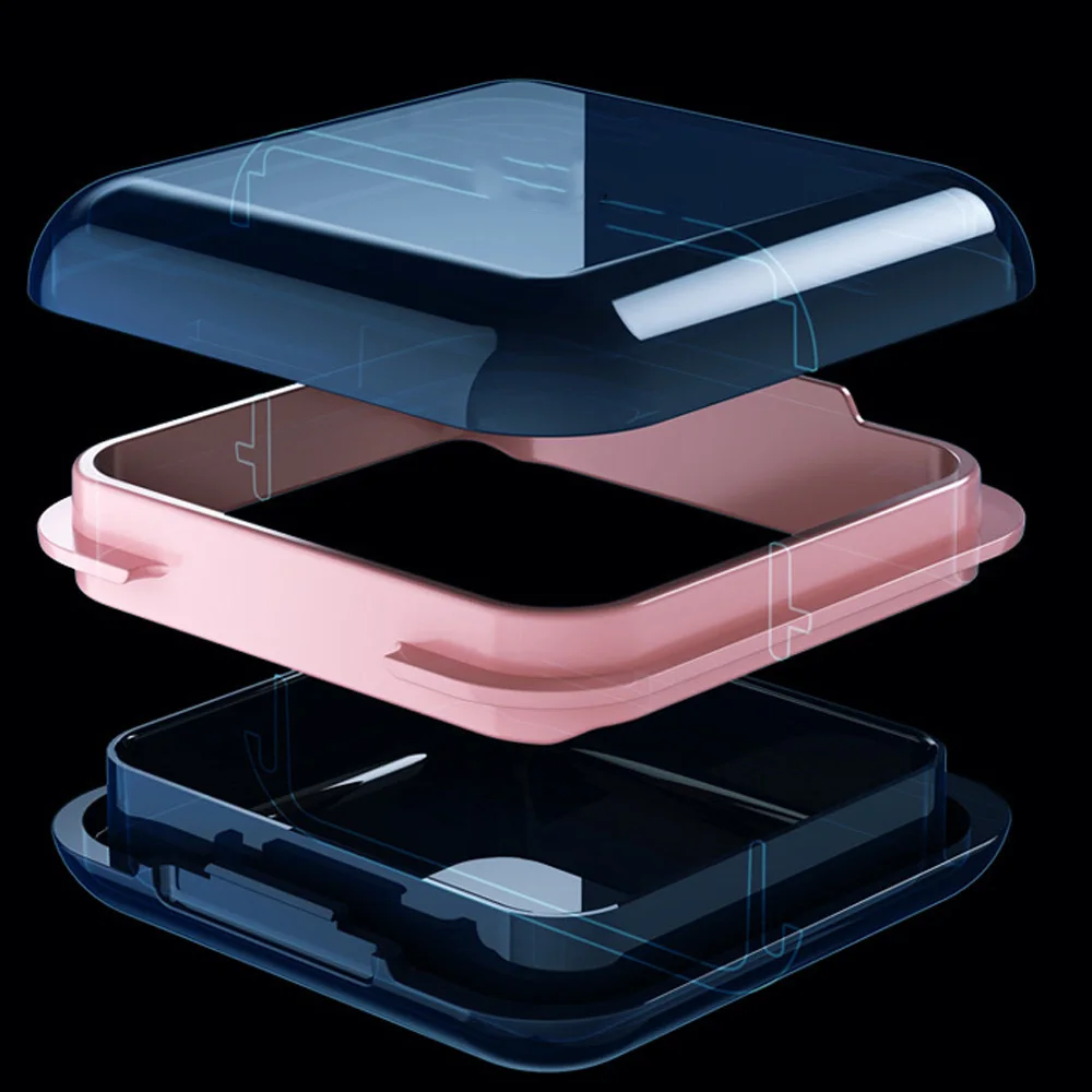 

Синий стоматологический фиксатор для прозрачных выравнивателей, невидимые брекеты с зеркальной крышкой, шарнир, съемный инструмент, дизайн дорожного футляра