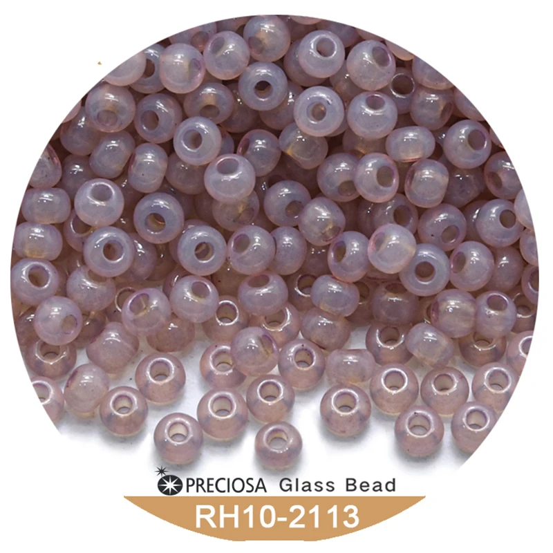 Preciosa Rocailles Seed Beads Round 10/0 Beads 2.3 Mm Kolorowe szklane koraliki o jednolitym rozmiarze do wyrobu biżuterii — zdjęcie 7