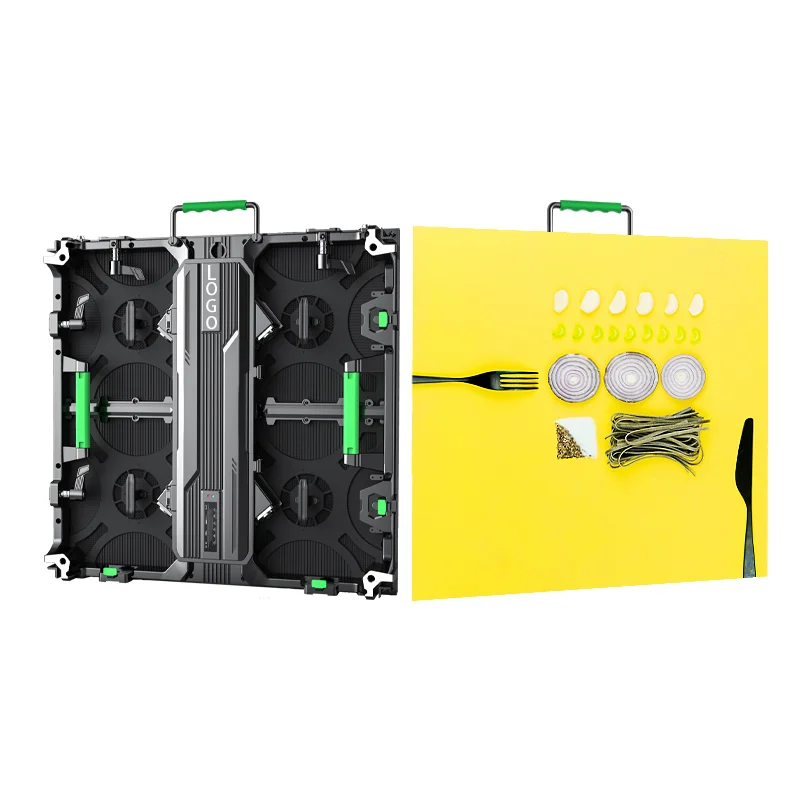 NovaStar hd Smd Rental Led Display Screen Indoor P3.91 P3 Led Wall Panels Die Casting Aluminum Frame Led Dj Booth