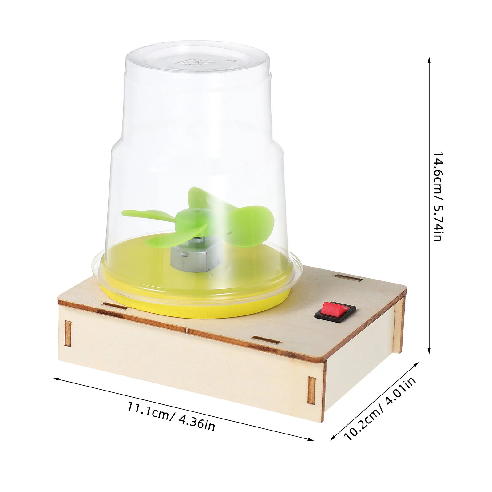 1Set DIY Sandstorm Science Experiment Kit Realistic Simulation Project for Kids Physics Explorers School Home
