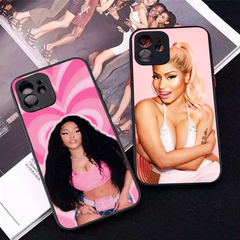 Queen N-Nicki M-Minaj Phone Case for iPhone 14 11 12 13 Mini Pro Max 8 7 Plus X XR XS MAX Translucent Matte Cover