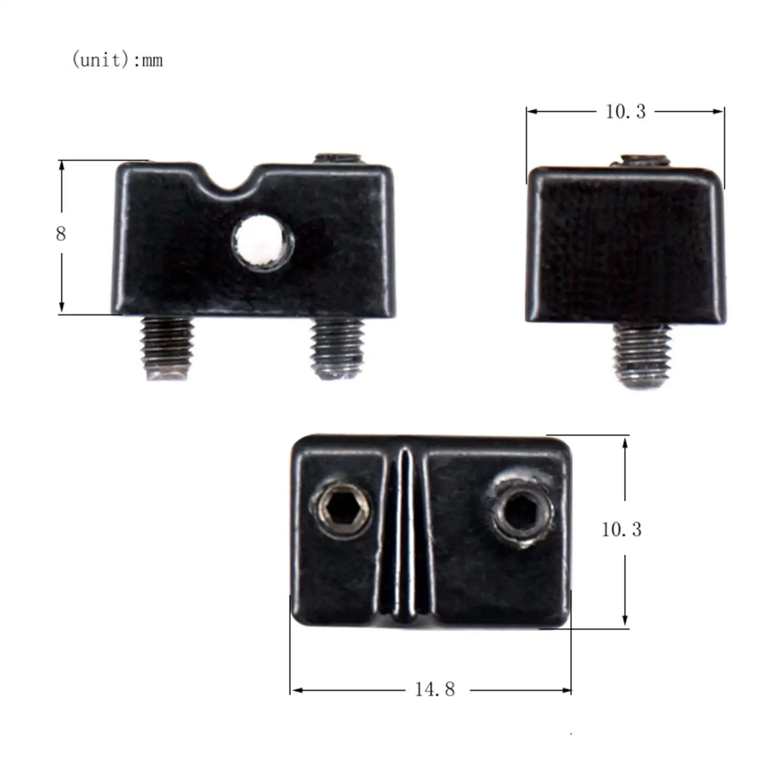 베이스 브릿지 액세서리 교체 부품용 브릿지 안장 5개
