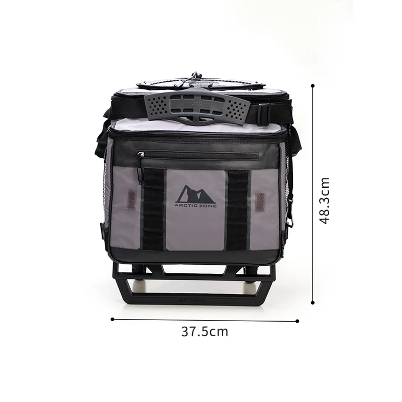 

Outdoor folding pull rod incubator 38L+5.5L fresh-keeping and refrigeration stalls camping picnic portable.