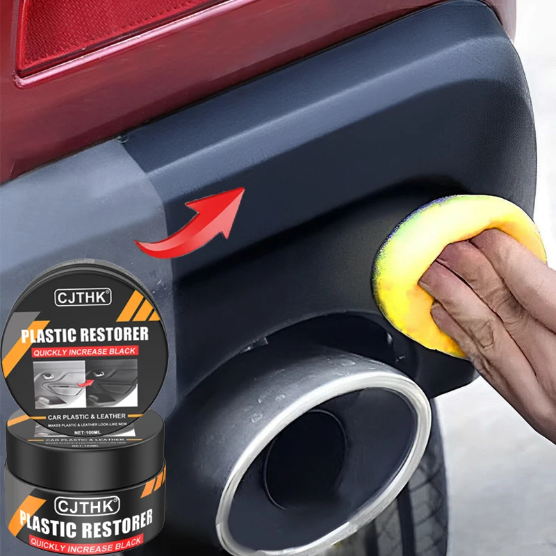 Car Plastic Restorer Back To Black Gloss Car Cleaning Products Plastic Leather Restore Auto Polish And Repair Coating Renovator