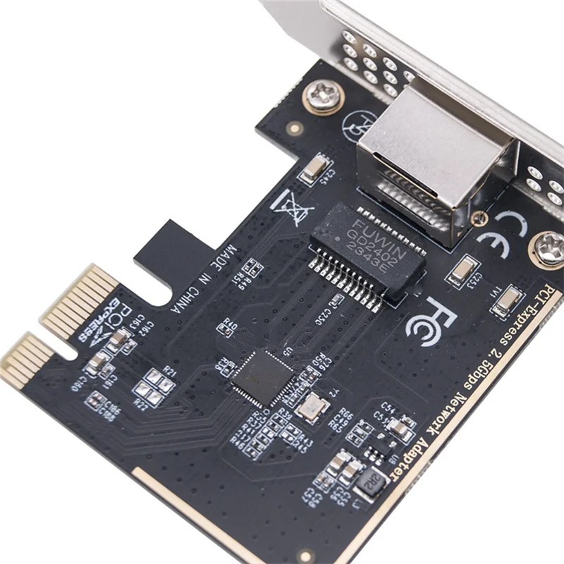 

AT82-гигабитный Ethernet-адаптер 2,5G PCI-E Сетевая карта PCI-E к RJ45 RTL8125BG Чип 10/100/1000M/2,5G LAN-карта для настольных компьютеров