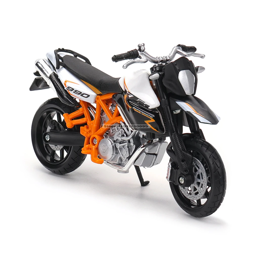 Bburago 1:18 KTM 990 Supermoto R lega moto Honda Africa Twin Adventure modello autorizzato collezione regalo auto giocattolo