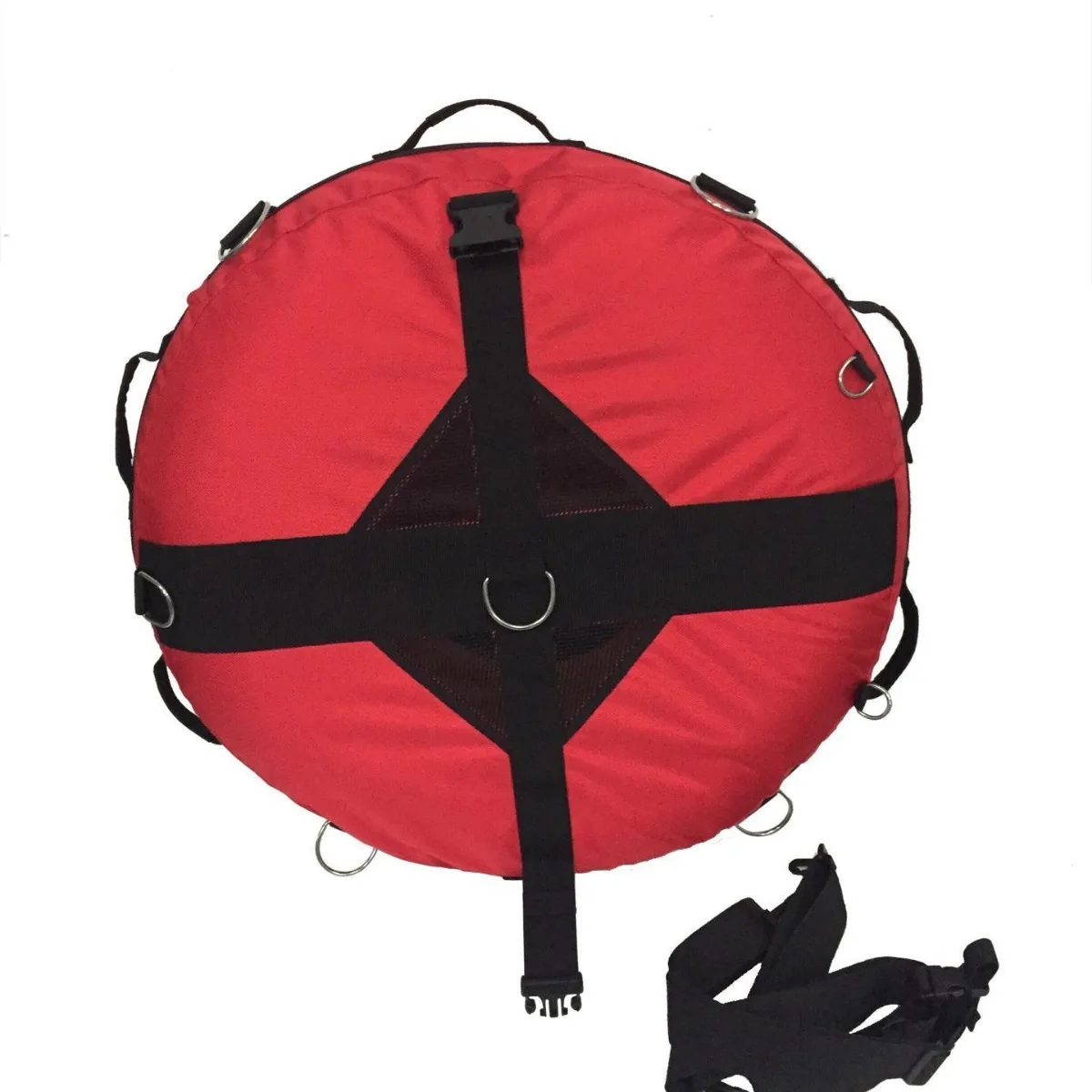 Free diving snorkeling float portable folding safe storage adjustment carrying marine signal inflatable buoy