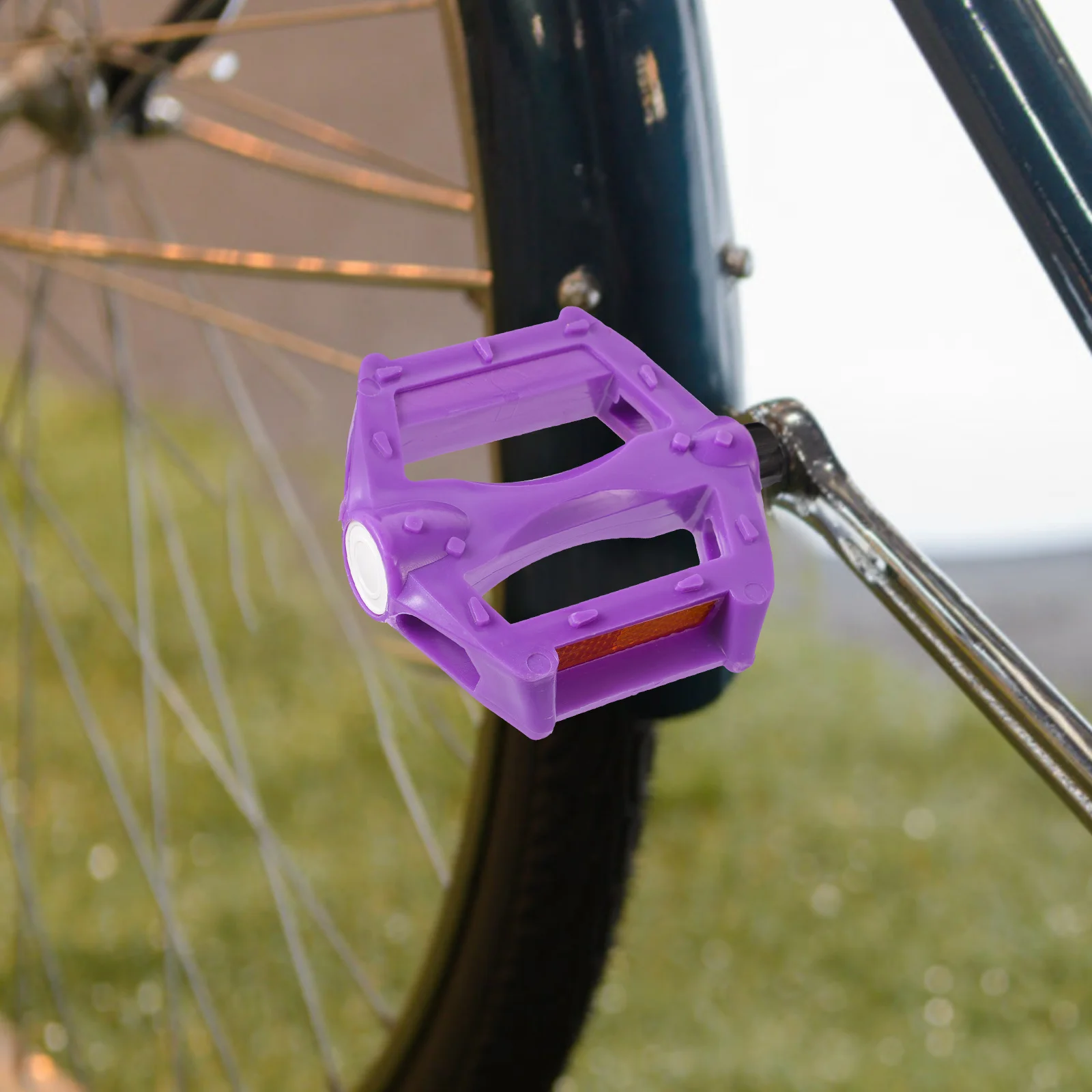 Mountain Bike Pedals Purple Accessories for Kids Anti-skid Bikes Nonskid Bicycle Cycling Replacement Child