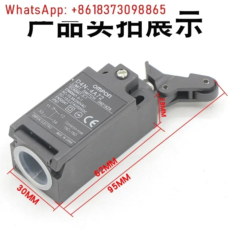 10 ชิ้นลิฟท์บัฟเฟอร์สวิทช์ D4N-4A72 ด้านล่าง pit ความปลอดภัย travel จํากัด