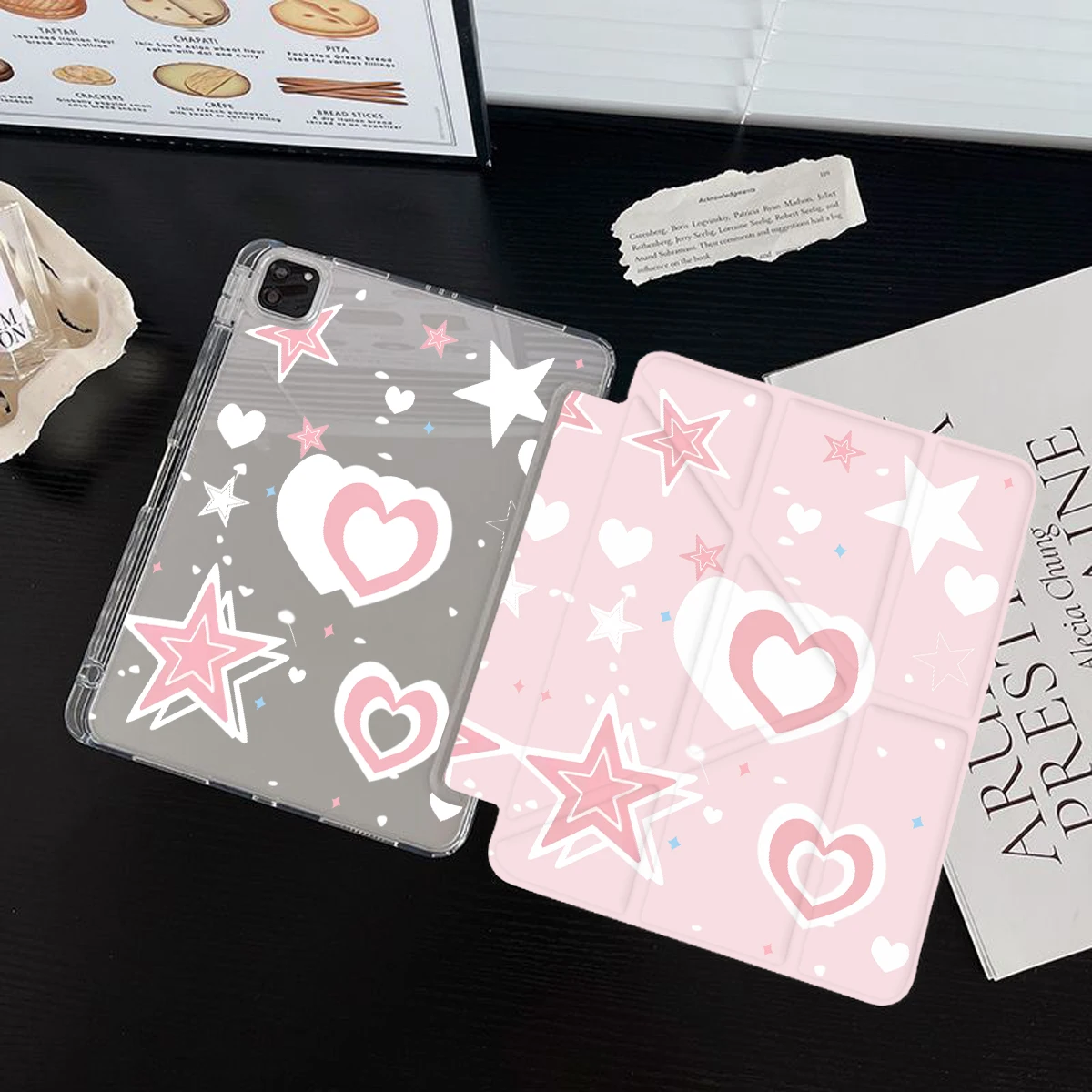 Y Folded Case For Air11 2024 iPad 4/5th 10.9 SamsungS7S8S9 11 iPad 11th 2025 SamsungS9S10 Plus 12.4 iPad10.2 7/8/9th