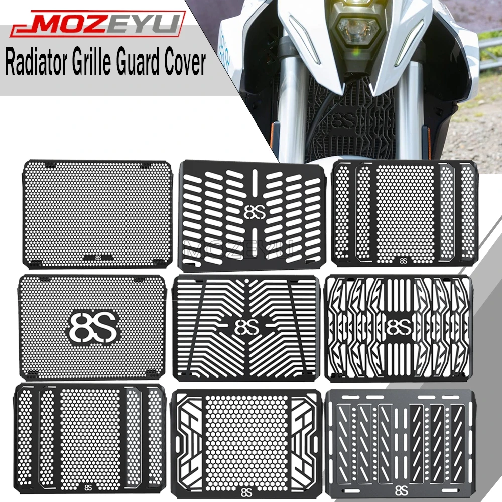 

For SUZUKI GSX8S GSX-8S GSX 8S 2023 GSX 8S 2024 2025 2026 Motorcycle Aluminium Radiator Guard Cover Oil Cooler Cover Protection