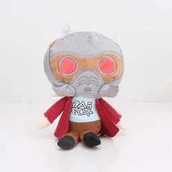 24cm Anime Plush Toy （Star Lord） with Suction Cup，Soft Cotton Cute Stuffed Figure Doll，Birthday Christmas Choice for Boys Girls