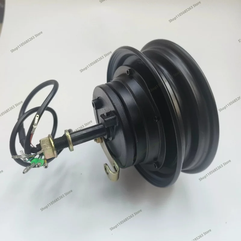 Unilateral shaft brushless wheel hub motor small elderly tricycle scooter rear wheel