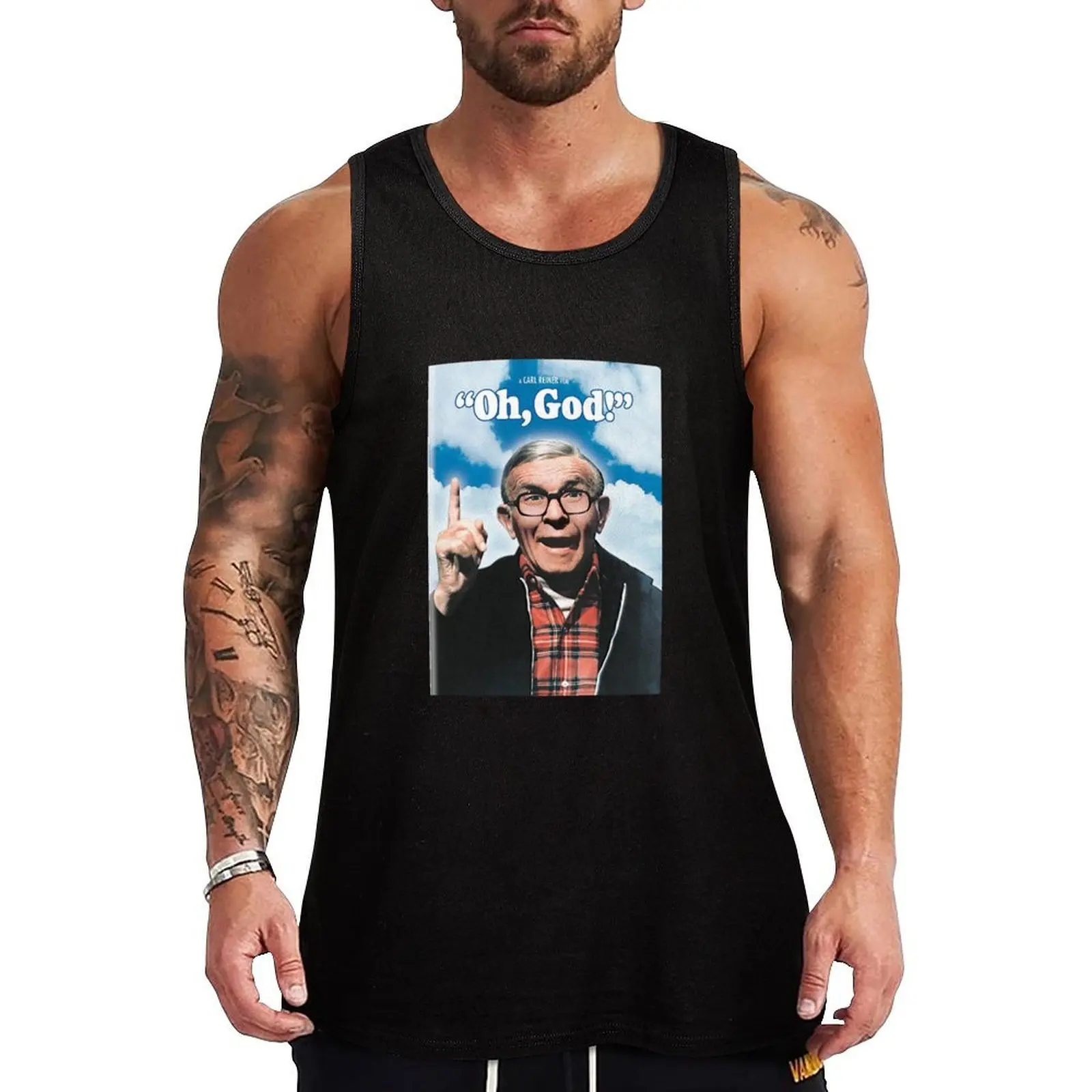 Oh, God (1977 film) Tank Top Fitness Tank Top Lightweight Breathable Gym Shirt