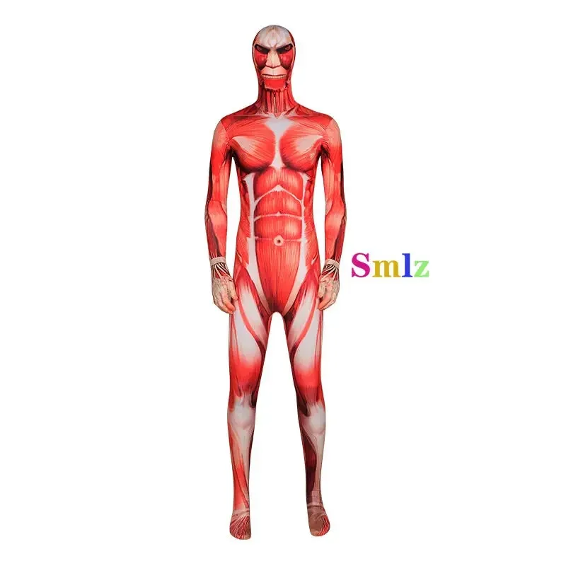 newwholesale-attack-on-titan-cosplay-jumpsuits-anime-human-muscles-red-muscle-bodysuits-halloween-costumes-party-clothing2025