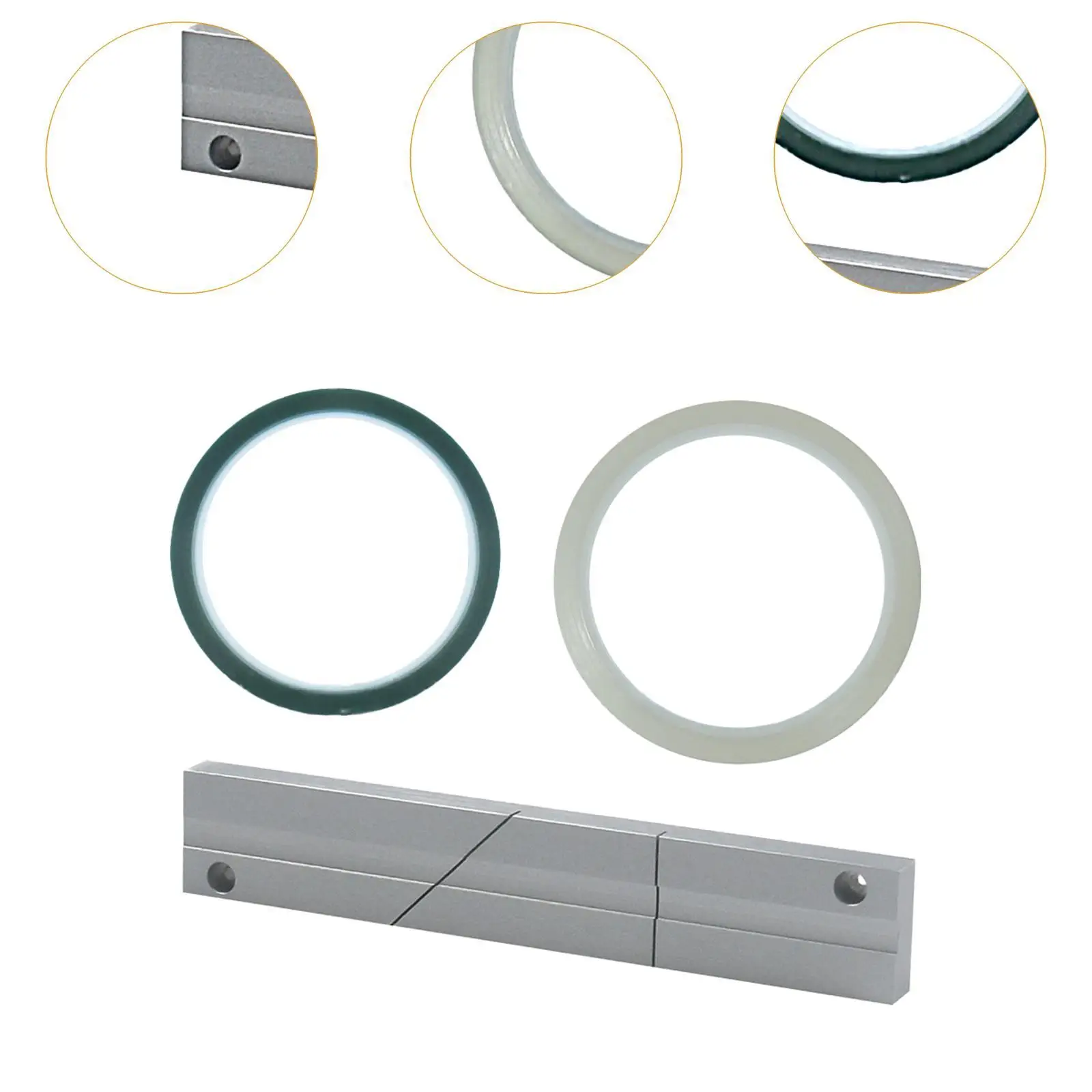 Audio Tape Splicing Block Set Recorder Open Reel Tape for Workplace Home