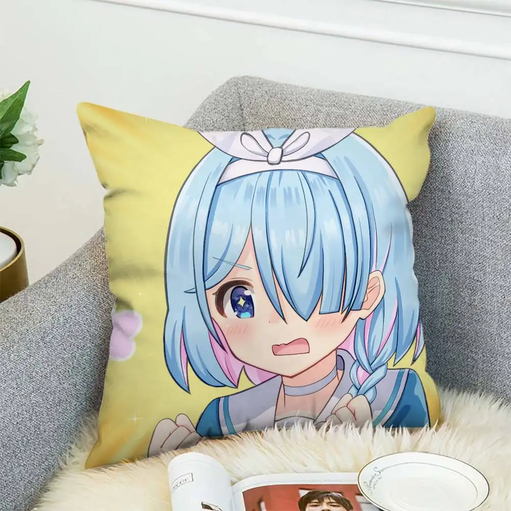 

Blue Archive Pillow Case Pillowcase Double-Sided Printing Cushion Cover 45x45 Decorative Cushions Sofa Soft Home Decor Pillow Co