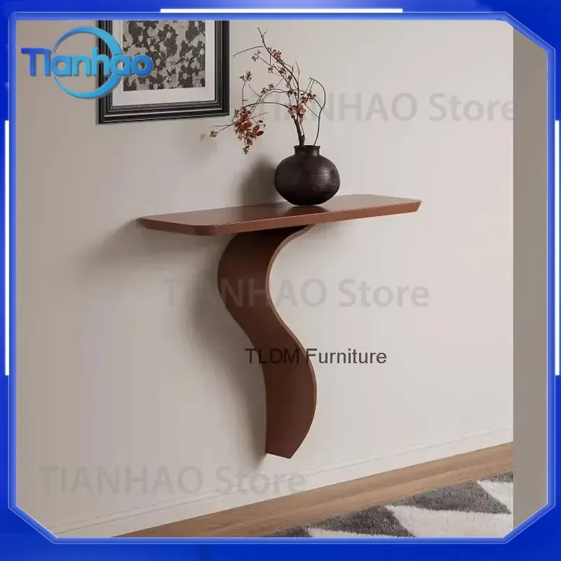 Slim Glamour Wabi Sabi Minimalist Elegant Console Table for Vintage Chinese Style Living Room Furniture