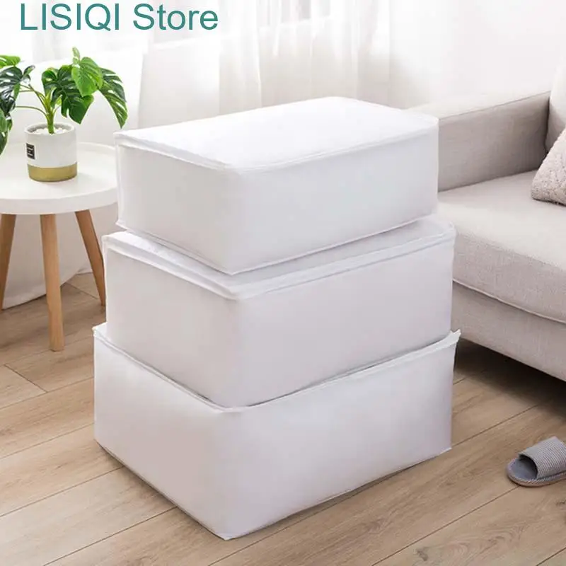 New Large Capacity PVEA Storage Bag Closet Quilt Clothes Blanket Anti-Mould Moisture-Proof Under Bed Foldable Organizers