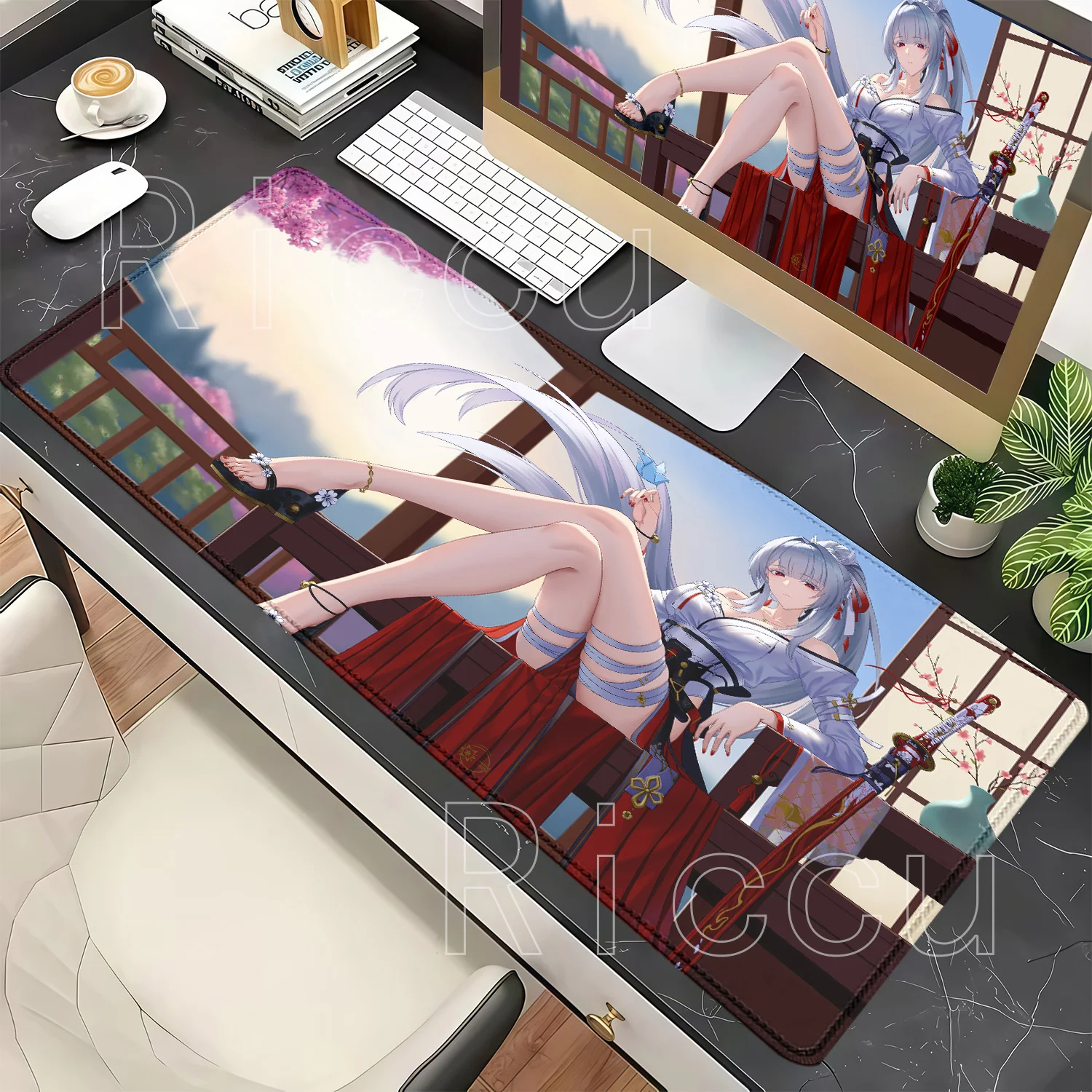 Alfombrilla de ratón Wuthering - Pc Gaming Girl reseña y precio