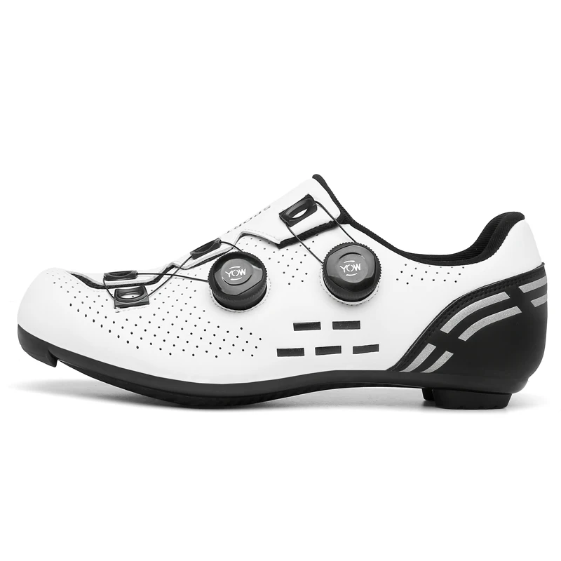 Speed Cycling Sneakers Road Bike Shoes Men Women Sports Route Cycling Shoes Self-locking Racing Bicycle Cleats Shoes for Shimano