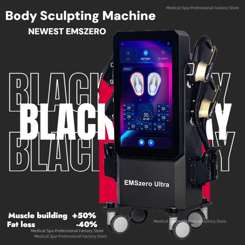 

Ultra EMS Body Sculpting Machine Upgrade EMSzero RF ABS Muscle Stimulator Professional Abdominal Muscle Building