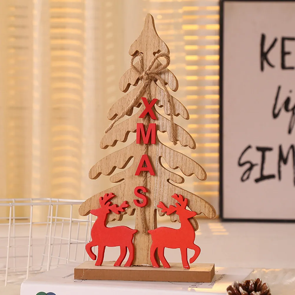 Christmas Decoration Desktop Craft Festive Decorations Ornaments for Christams Tree