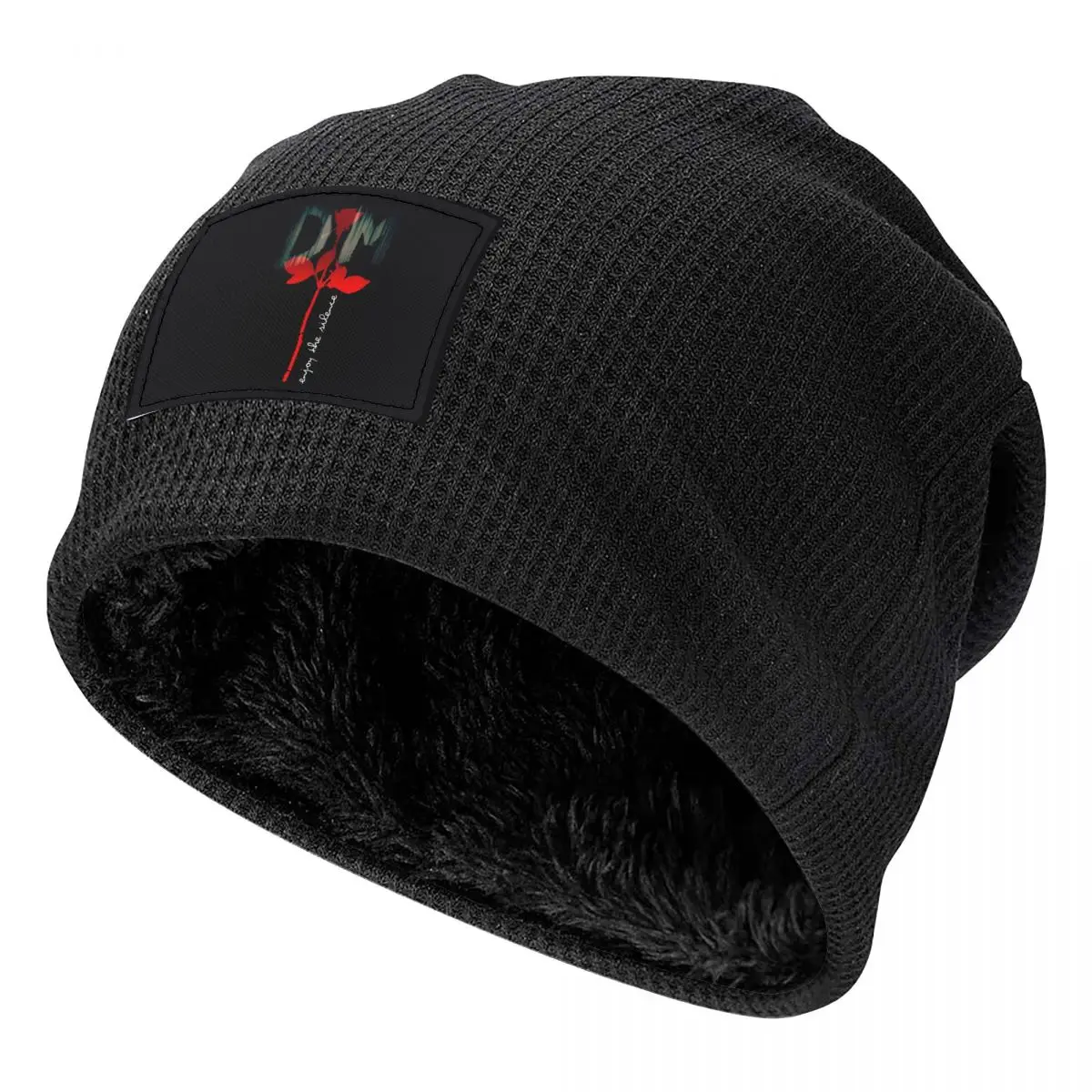 Electronic Rock Depeche Cool Mode Unisex Adult Beanies Caps Fleece-Lined Bonnet Hat Hip Hop Autumn Winter Outdoor Skullies Hats
