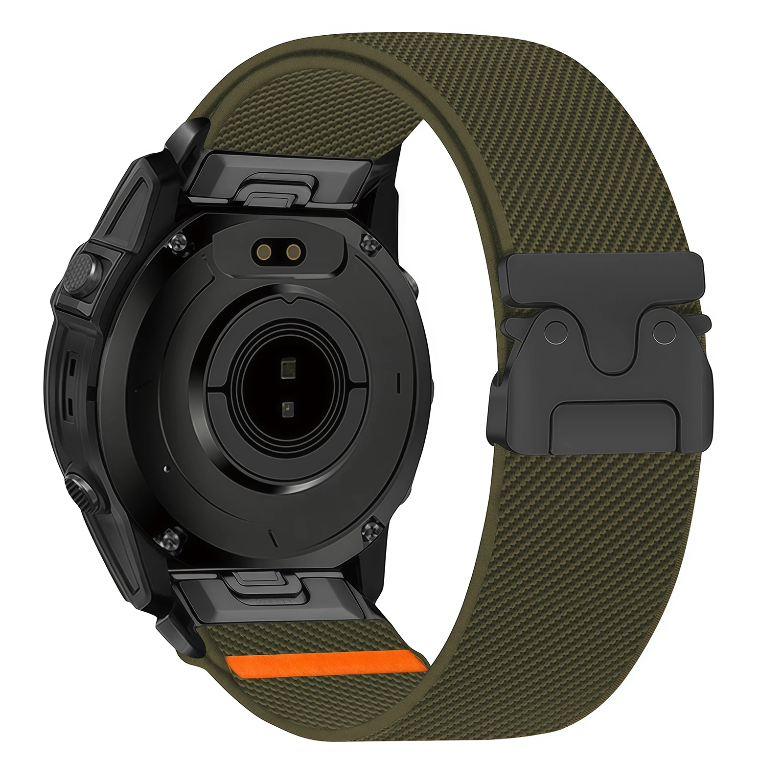 Pasek Quick Fit 20 22 26mm do Garmin Quatix 8 Fenix 8 Tactix8 43/47/51mm Fenix E/7/7X/7S Nylonowa bransoletka correa Instinct 3 — zdjęcie produktu 7