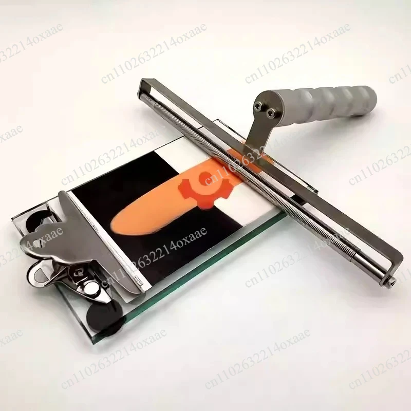 Precision Lab Coating Platform for Glass Substrates, Wire Wet Film Preparation Machine with Coating Plate and Glass Base