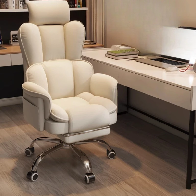 

Bedroom Living Room Office Chair Whit Recliner Accent Office Chair Vanity Study Cute Sillas De Escritorio Home Furniture