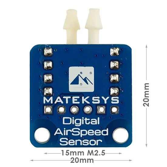 

MATEK System ASPD-4525 Model Aircraft Flight Control FPV Crossover Drone Sensor Air Shorthand