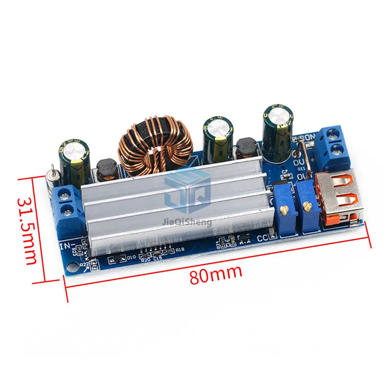 Panneau d\'alimentation à courant Constant 80W, 2-24V à 3-30V, USB, DC-DC