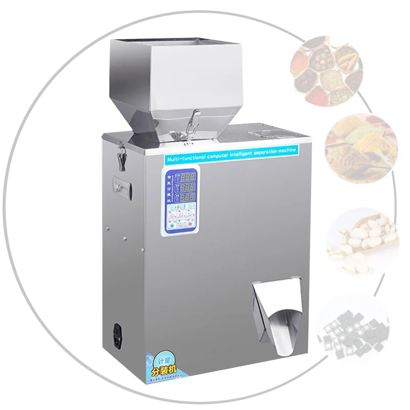 Multifunctional Filling Machine Used For Granule Powder Flower Tea Cat Food Grain Food Packaging Machine