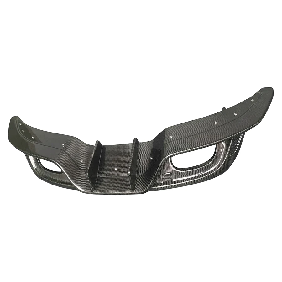 For Jaguar FTYPE Carbon fiber Diffuser rear bumper diffuser spoiler rear lip Shunt Car Accessories upgrade body kit - Image 2