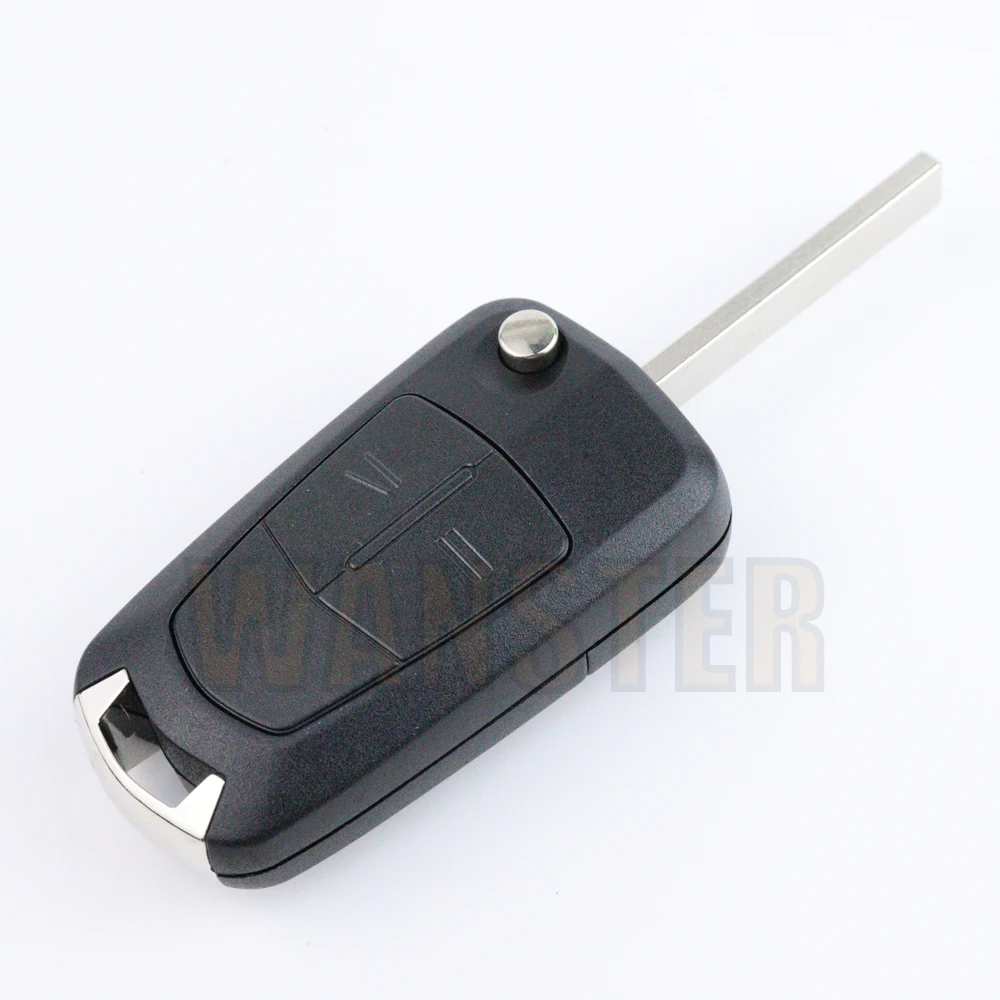 Car Key Fob Case Shell Housing for Opel Vauxhall Astra H Corsa D Vectra C Zafira Astra Vectra Signum Car Folding Key