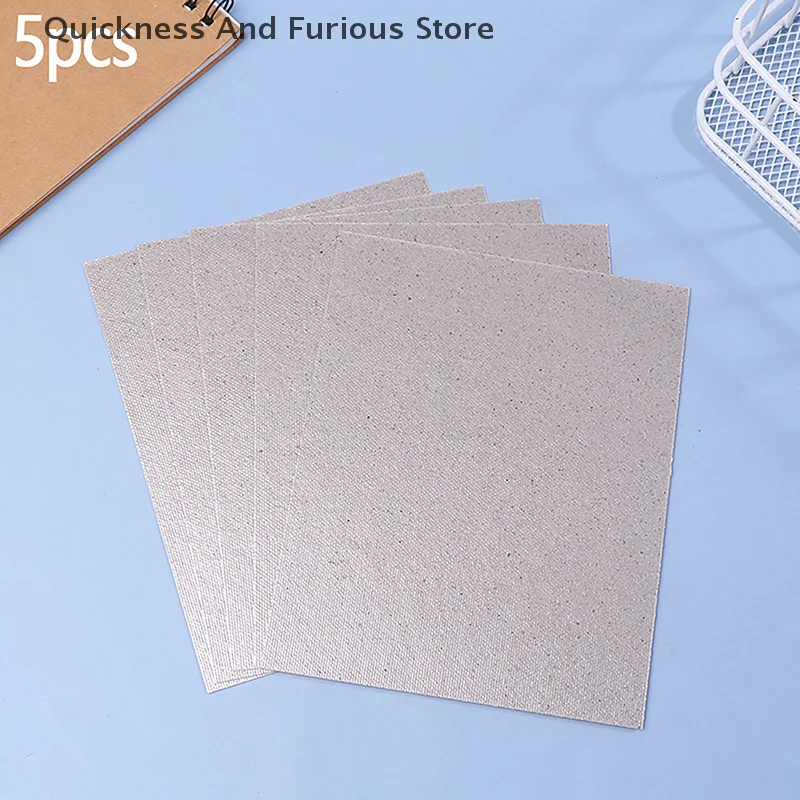 【TO】5 Stück Mikrowellenherd-Reparaturteil, 150 x 120 mm, Glimmerplatten, Blätter für Mikrowellenherde, Haartrockner, Toaster, Heizungen