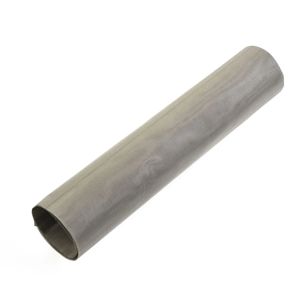 304 Stainless Steel Woven Wire Mesh Filter Screen 100 Mesh, 35x12 Inch Metal Filtration Cloth Sheet For Acid Alkali Sieving, DIY