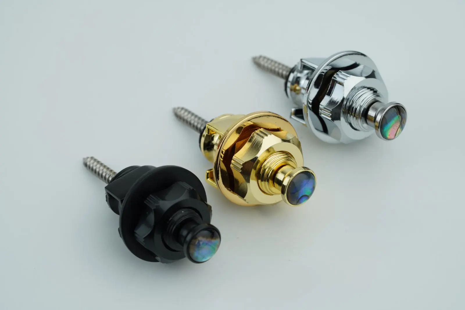 2 pcs. Strip Lock for Guitar/Bass Anti-Slip Locking Pins Metal Locking Pins Ends Guitar Accessories