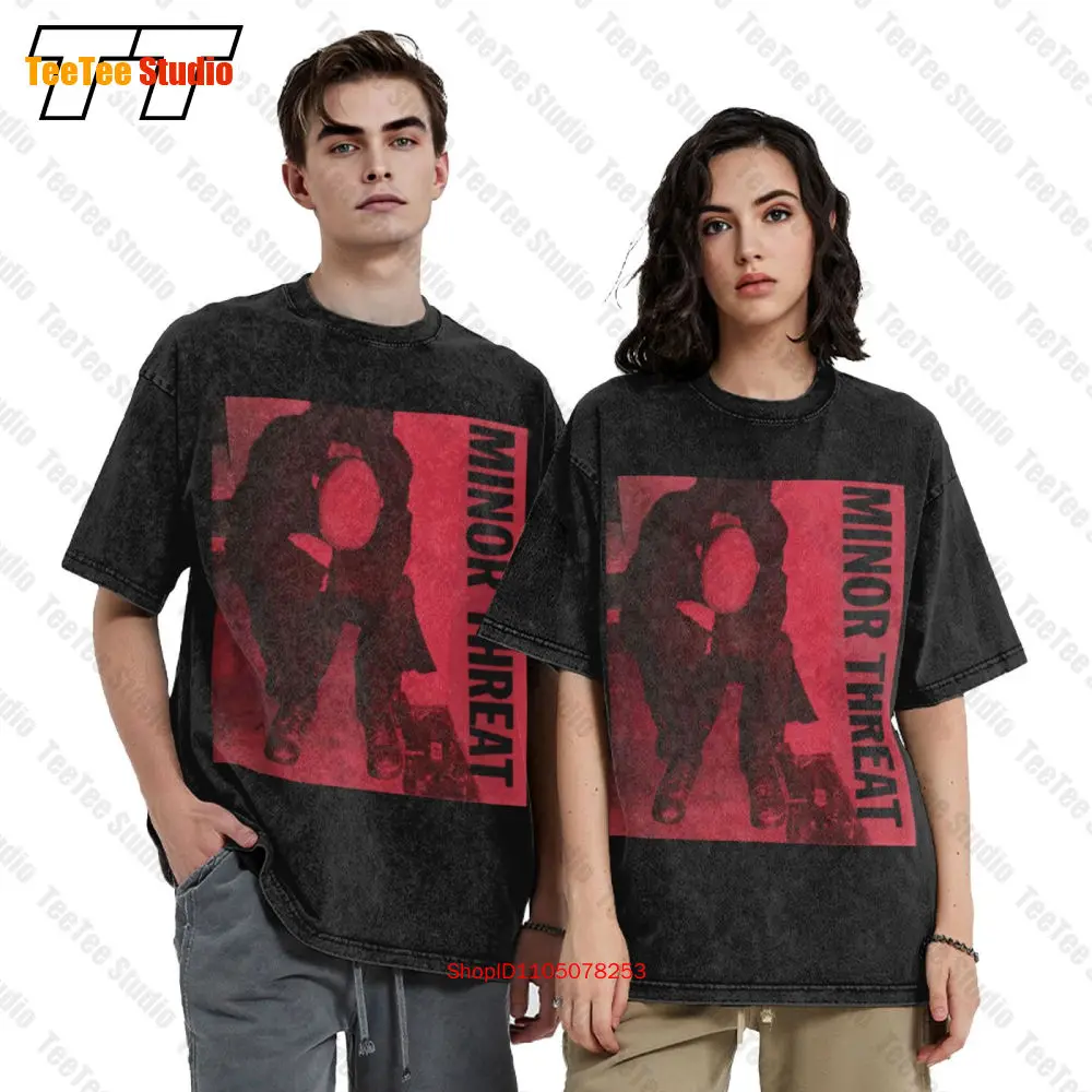 Minor Threat Lp Hardcore Rock Punk Band música Vintage ropa estética camiseta 0349
